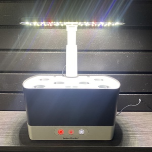 100690-Blk Planter Indoor Hydroponic 