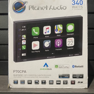 Planet Audio Stereo - Personal P70CPA Double-DIN (Unused)