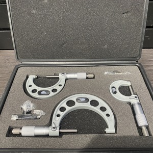 Mac Micrometer Set Of 3 In Hard Case 