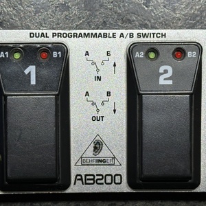 Behringer Abab200 Effect Pedal Ab Switch 