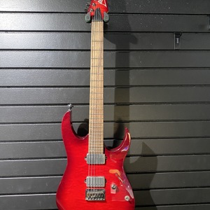 Ibanez 6-String Red Quilt Top - No Case