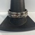  Titanium 4.64g Ring Gray w/ Design - S12 