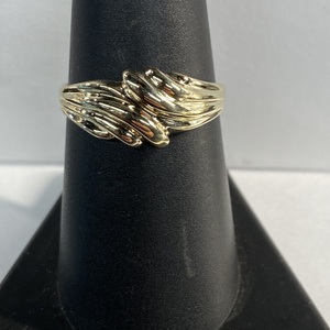  YG 14kt 2.93g Ring Wrap Design - S8