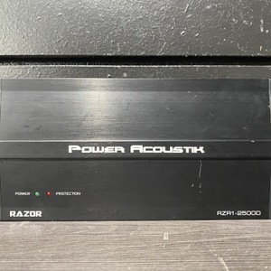 Power Acoustik RZR1-2500D Car Audio Amp 2500W - MONO Channel