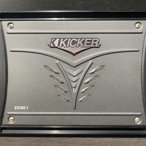 Kicker ZX300.1 Car Audio Amp 300W - MONO Channel 