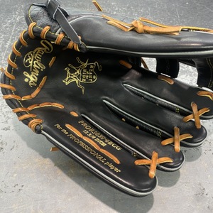 Rawlings Ball Glove PROR3039-6BCG Ring Hand - 12 3/4" Blk Leather 