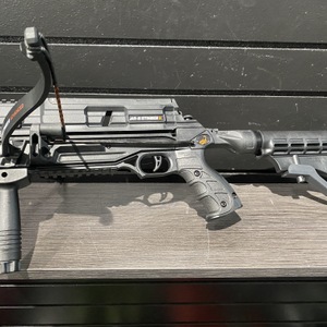 Steambow AR-6 Stinger Crossbow 6 Shot Tactical Crossbow w/ Laser 