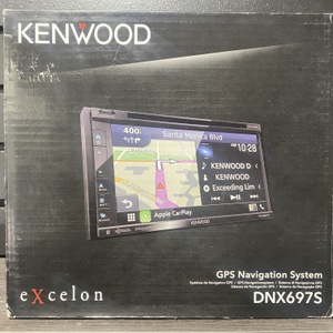 KENWOOD DNX697S Car Audio In Dash - GPS Navigation - DVD Player In Box