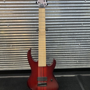 Agile Intrepid 8 Guitar Electric Red 8-String w/ Hard Case 