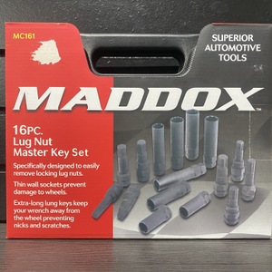 Maddox MC161 Socket Set 16Pc. Master Key In Box 