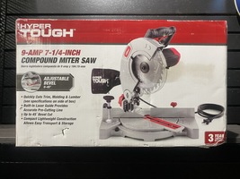 Hyper Tough Compound Miter Saw 7-1/4" 9Amp In Box