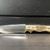 T.L. Davis Wolftrack Fixed Blade Bone Handle Knife W/ Sheath - Blade Imperfectio