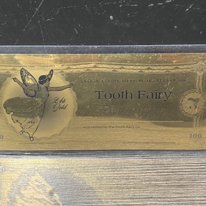 Novelty 1/10 Gram 24K Bill - Tooth Fairy 