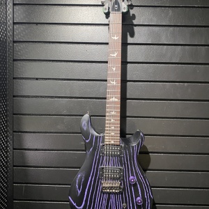 Prs SE CE 24 Swamp Ash Guitar Electric Purple/Black 6-String w/ Soft Case 