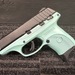 Ruger EC9S - 9mm - Semi-Auto - 455-73188 - Tiffany Blue Two Tone - 1 Mag