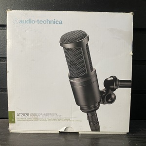 Audio-Technica At2020 Microphone Cardioid Condensor In Box 