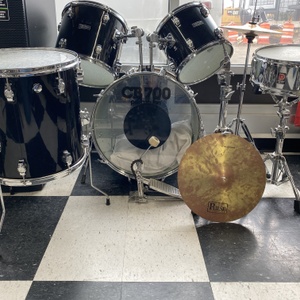 CB700 Drum Set - Acoustic Kick, Snare, 3 Toms, Stands w/ 14" Hi Hats & 16" Crash