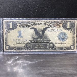  Paper Money 1899 Black Eagle Silver Certificate 