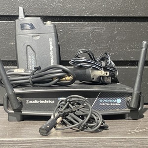 Audio-Technica ATW-R1100 Wireless Transmitter w/ Receiver & Power Cord 