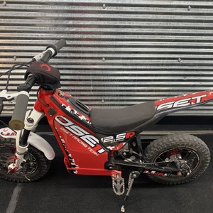 Oset 12.5 Racing Kids Adjustable Electric Bike w/ Key & Charger