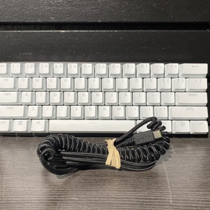 Razer Huntsman Mini Keyboard White 60% Gaming w/ Cords 