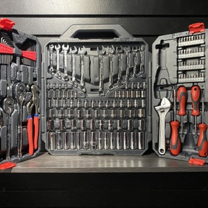 Crescent CTK180 Tool Set 180pc 1/4" & 3/8" (Missing Two) 