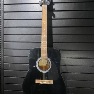 Fender FA-115PK Guitar Acoustic Black 6-String w/ Hard Case 