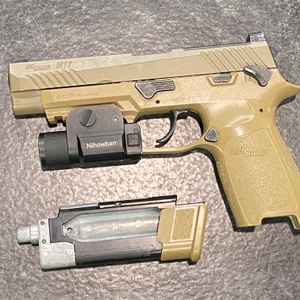 Sig Sauer M17 CO2 Air Pistol W/ Light