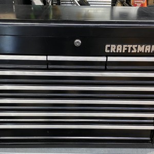  Tool Box 8 Drawer - Blk - No Key Top Chest