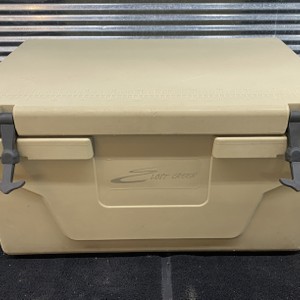 Lost Creek Tan 50qt Rolling Cooler