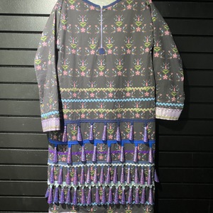  Jingle Dress Purp / Blk - Floral