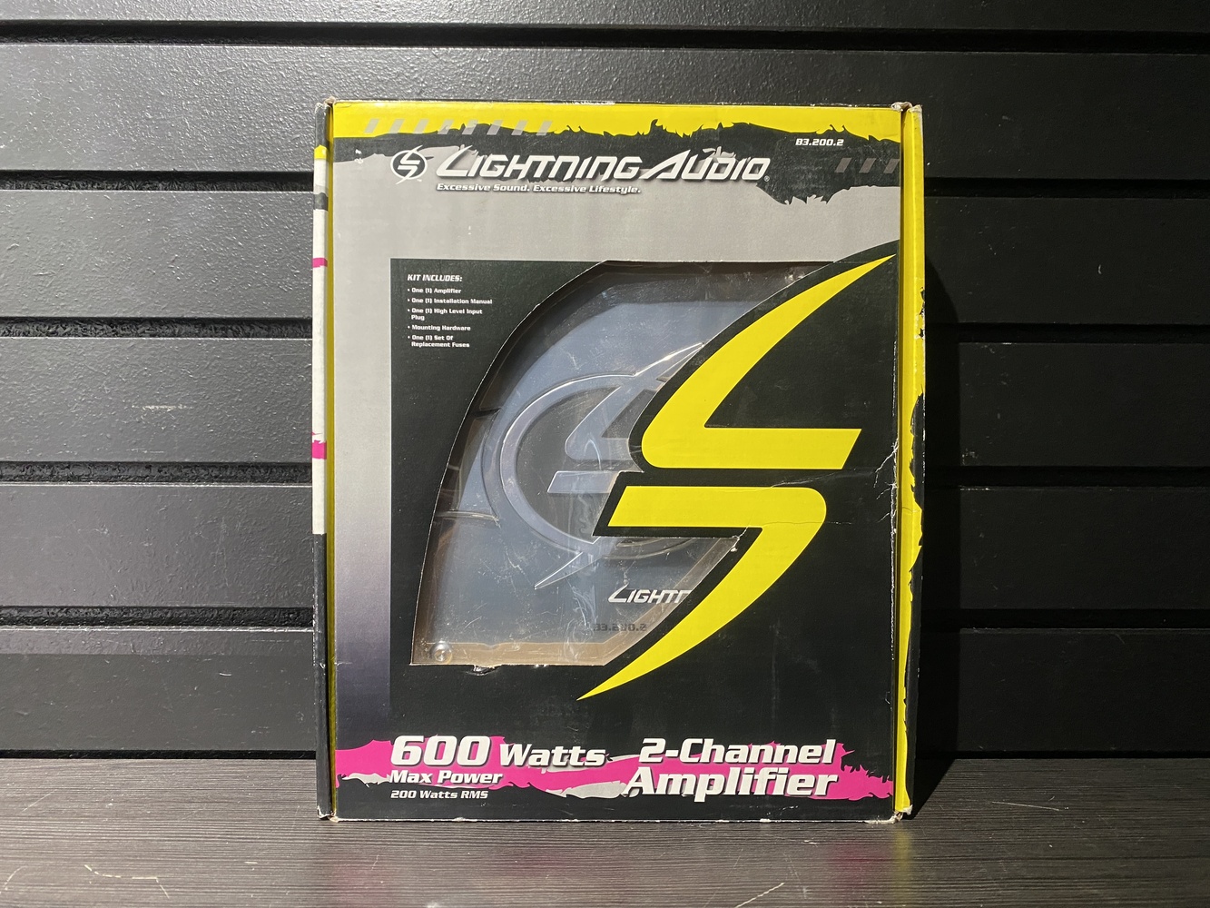 Lightning Audio B3.200.2 Car Audio Amp 600w - 2 Channel | North Sky Pawn