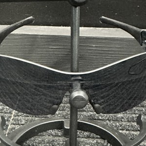 Oakley Zero Sunglasses - Clear Blue Frame - Black Lens